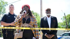 Foto del momento de la tragedia en Luisiana.