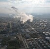 Emisión de contaminantes de refinería de Cadereyta