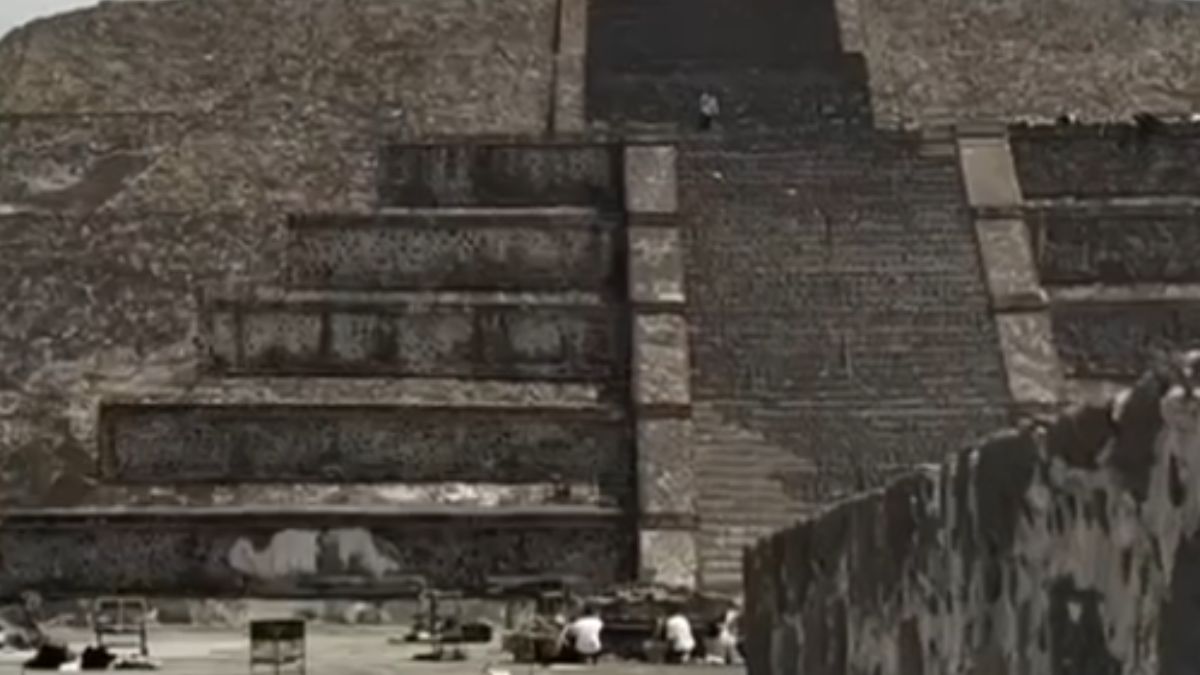 Ataque armado contra turistas  en la pirámide de la luna en Teotihuacán