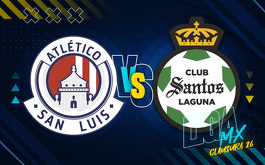 Atlético de San Luis vs Santos Laguna