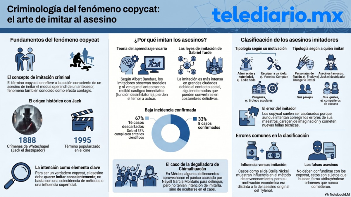 Infografía sobre qué es un copycat