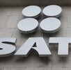 Logo y letras del SAT México