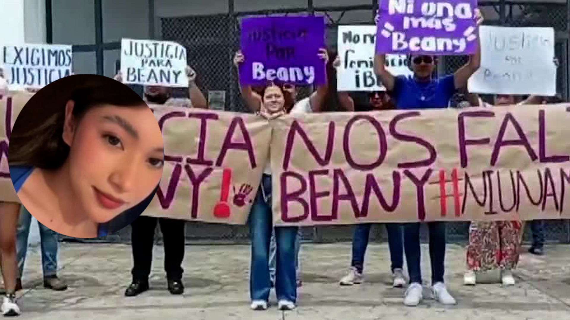 Familiares de la joven piden a las autoridades detener al agresor, quien presuntamente sería su pareja sentimental.