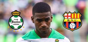 Félix Torres con Santos Laguna