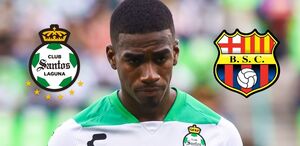 Félix Torres con Santos Laguna