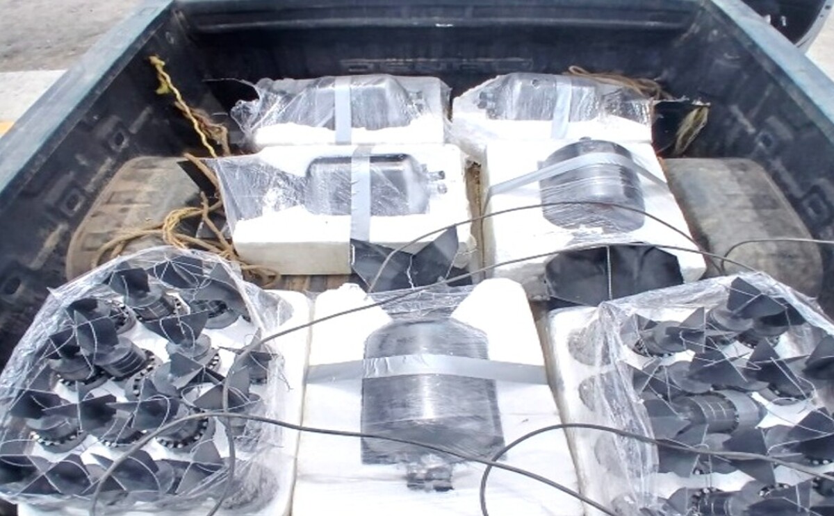 Explosivos en imagen.