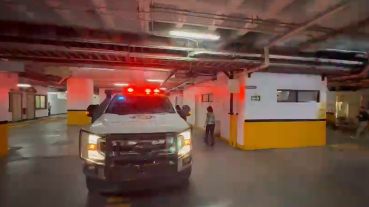 La joven resultó con golpes en la cadera y en la región lumbar