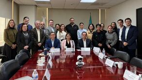 La Presidenta de la Comisión de Puntos Constitucionales, Berenice Martínez