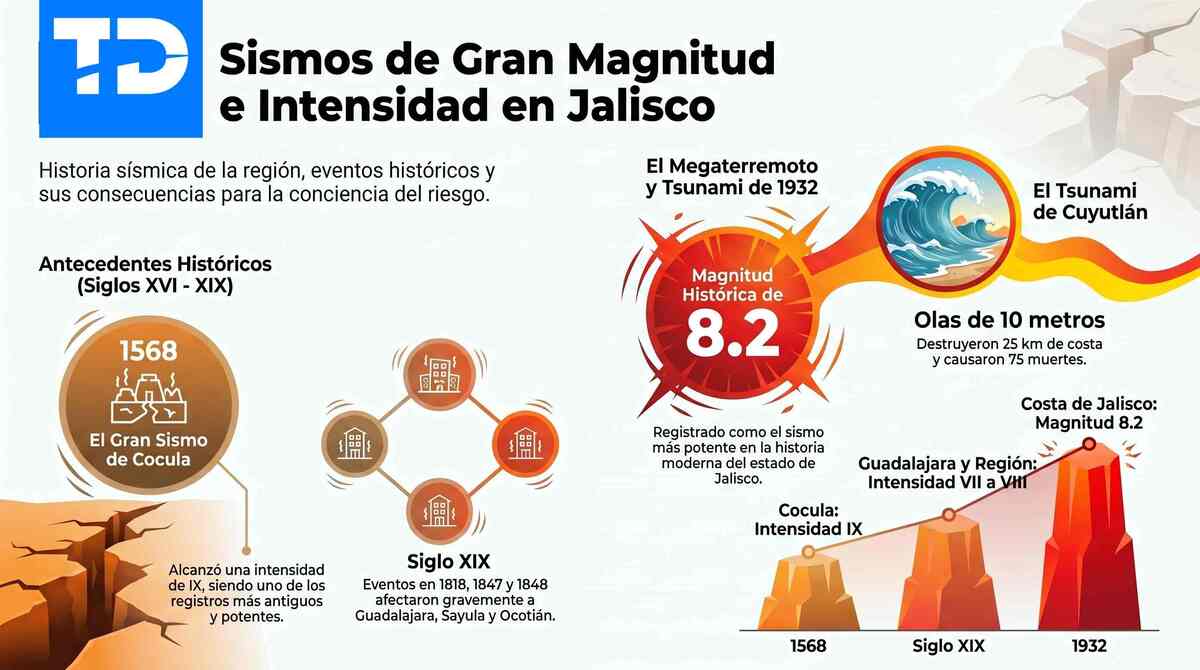 Expertos advierten que el suelo volcánico y las trabas del INAH para reforzar fincas antiguas aumentan el riesgo de catástrofe sísmica en Guadalajara. ¡Entérate