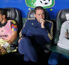 André Jardine durante el partido entre América y León.