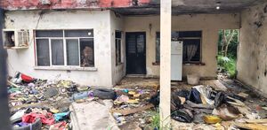 Casa donde murió mujer en Guadalupe