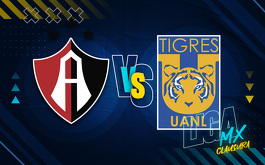 Atlas recibe a los Tigres en busca de un lugar en la fiesta grande del futbol mexicano.