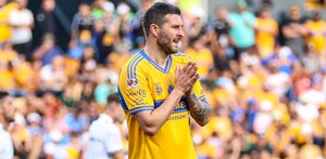 André Pierre Gignac, jugador de los Tigres de la UANL.