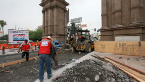 Dirección de Arquitectura y Conservación del Patrimonio pidió al alcalde de Monterrey notificar sobre adecuaciones en el Arco de la Independencia.