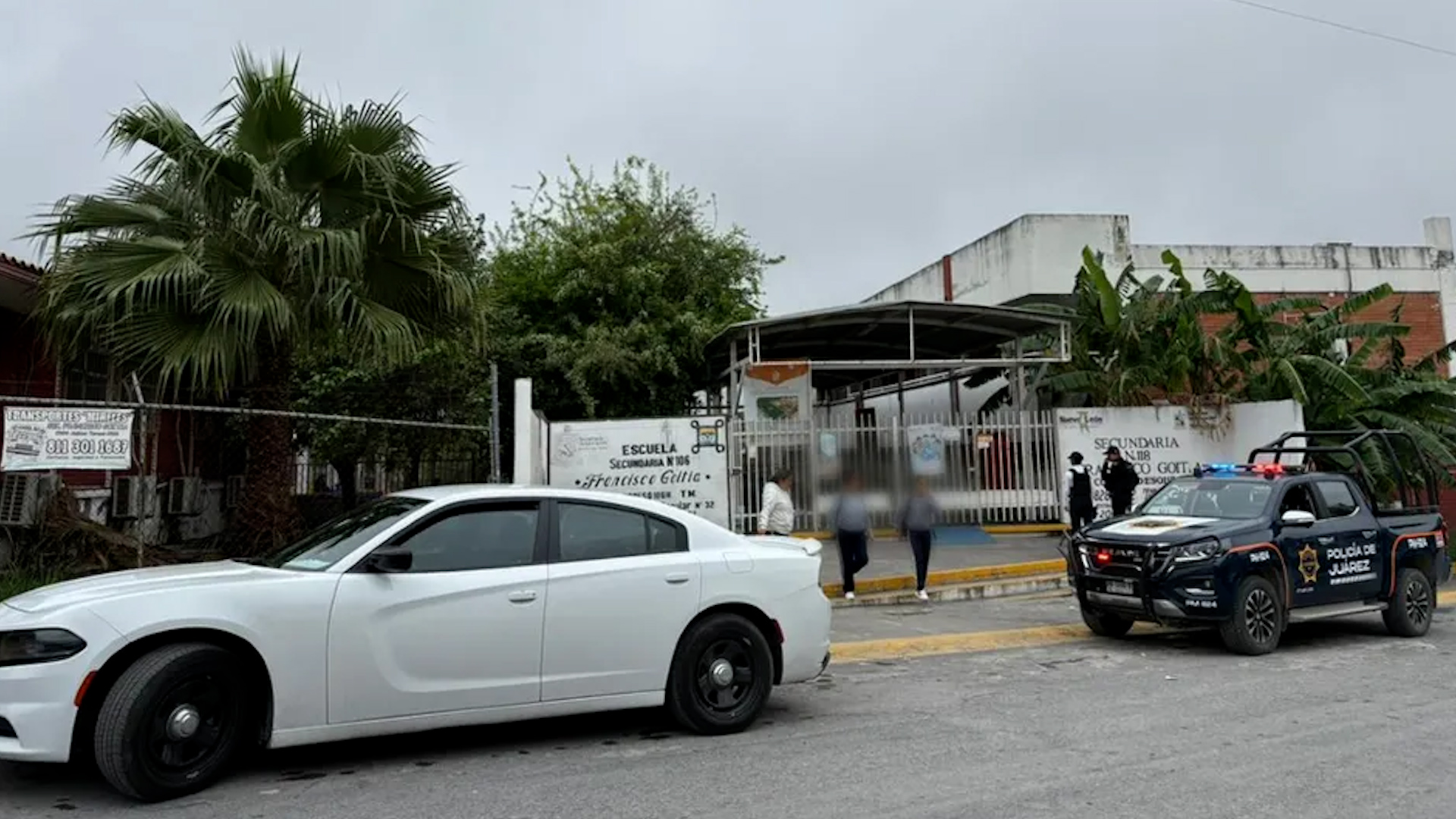 La difusión del mensaje generó un ambiente de incertidumbre y preocupación entre padres de familia y estudiantes de la secundaria 106 en Juárez, Nuevo León.