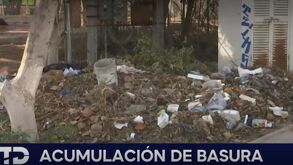Basura en plaza de Gómez Palacio.