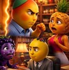 Imágenes generadas con IA de frutas como mango, uva, piña y limón con expresiones y cuerpos humanos en situaciones dramáticas de una novela