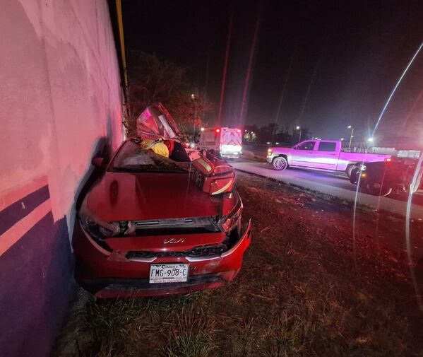 El hombre que murió en el accidente frente a DeAcero sufrió una lesión severa en la cabeza.