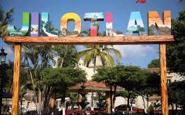 Letrero de Jilotlán de los Dolores