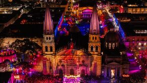Del 23 al 26 de abril, el festival GDLUZ 2026 transformará el Centro Histórico de Guadalajara con un recorrido de 2 kilómetros dividido en cinco zonas temáticas