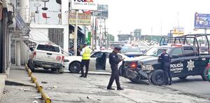 Movilización por persecución en Monterrey.