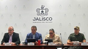 Rueda de Prensa de Seguridad en Jalisco 23 de abril