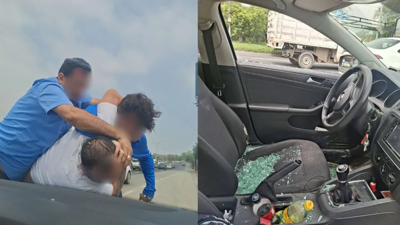 Tres hombres fueron detenidos tras protagonizar una riña en Carretera Nacional, a la altura de El Faisán, en Santiago, Nuevo León.