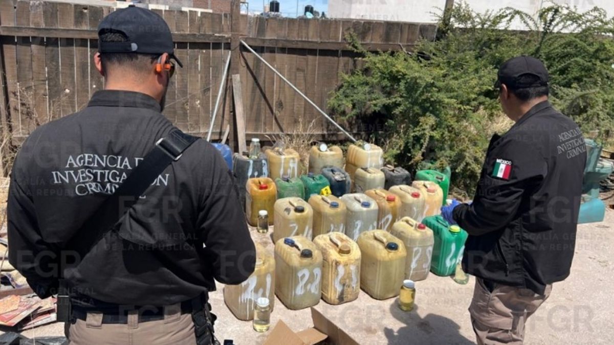 Combustible decomisado