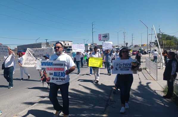 Caos vial en Saltillo por manifestación de 