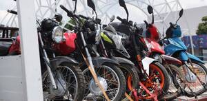 Motocicletas retiradas de circulación en el AMG