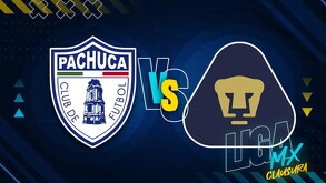 Pachuca recibe a Pumas en la Jornada 17 del Clausura 2026.