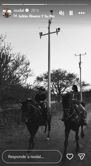 A dos semanas del estreno del video de Christian Nodal, que desató polémica, la pareja reapareció más feliz que nunca compartiendo fotografías en sus redes.