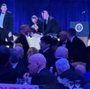 Agentes del servicio secreto responden durante la cena de corresponsales de la Casa Blanca, el sábado 25 de abril de 2026, en Washington.