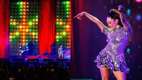 Matisse cantando en Auditorio Banamex en Monterrey.