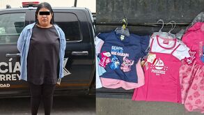 Hilda “N” fue detenida en una tienda de la colonia Vista Hermosa tras intentar robar 16 prendas infantiles valuadas en más de 7 mil pesos.