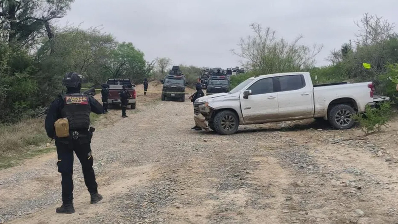 Un enfrentamiento entre presuntos delincuentes armados y elementos de Fuerza Civil dejó seis abatidos en Parás, Nuevo León.