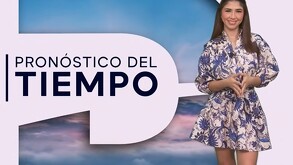 Presentadora del clima en el noticiero de Telediario, canal 6, multimedios