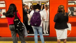 Usuarios del Metro CdMx