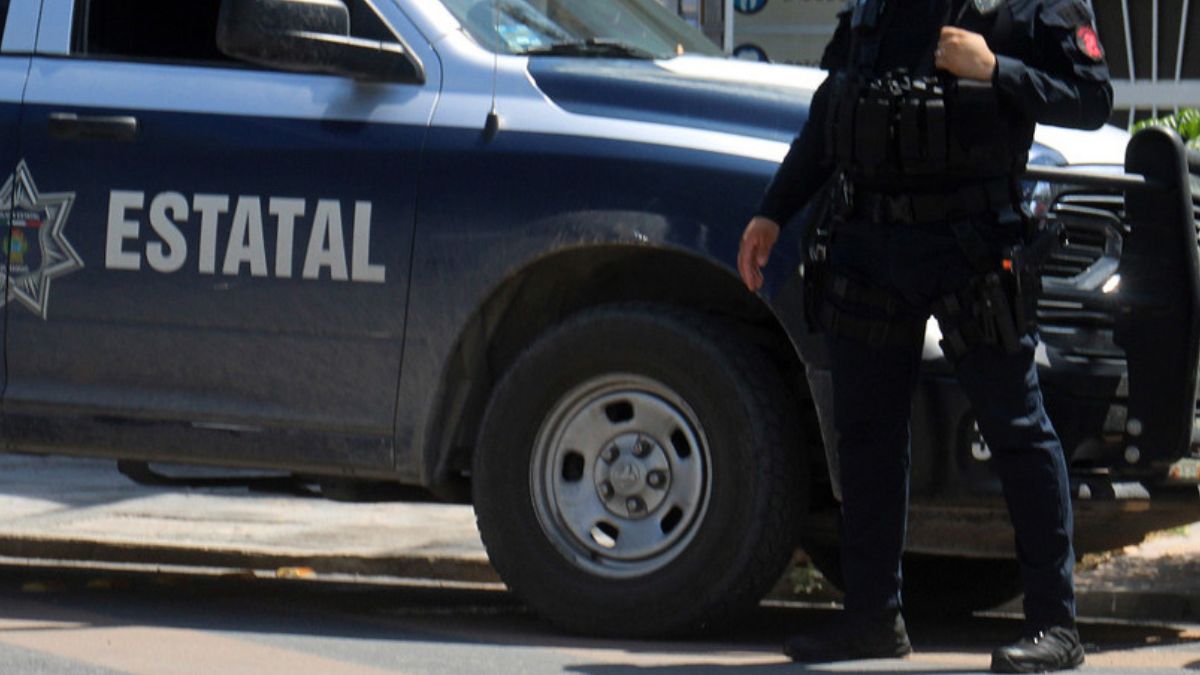 Patrulla de policía municipal en Gómez Palacio.