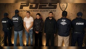 San Juan del Río, Querétaro, fue testigo de un operativo para la detención de un grupo criminal que se dedicada a robar relojes de lujos.