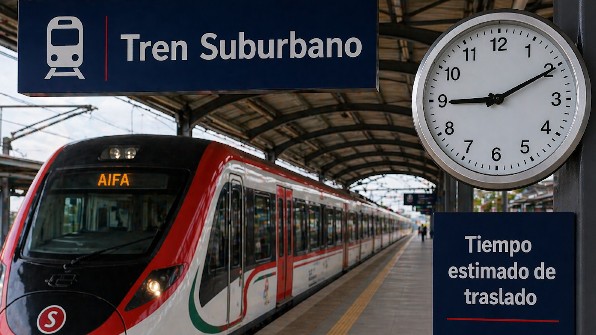 Probamos el nuevo Tren Suburbano al AIFA desde Buenavista. El viaje toma una hora y cuesta 45 pesos. Conoce horarios y detalles del equipaje aquí.