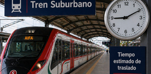 Probamos el nuevo Tren Suburbano al AIFA desde Buenavista. El viaje toma una hora y cuesta 45 pesos. Conoce horarios y detalles del equipaje aquí.