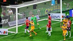 Gol de Guido Pizarro en la final del Clausura 2023.