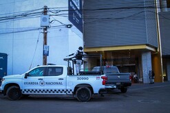 Edificio donde se reportó un homicidio en Tijuana.