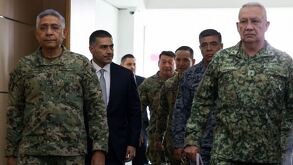 Gabinete de seguridad en conferencia por caso CIA en Chihuahua