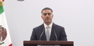 Omar García Harfuch ofrece rueda de prensa tras detención de 'El Jardinero'