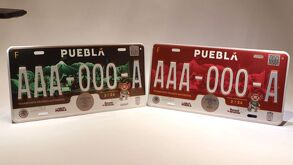 Placas del mundial Puebla 2026