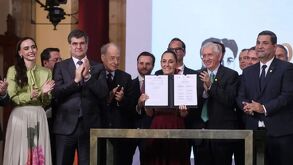 Claudia Sheinbaum anuncia tratado de uso de acero mexicano