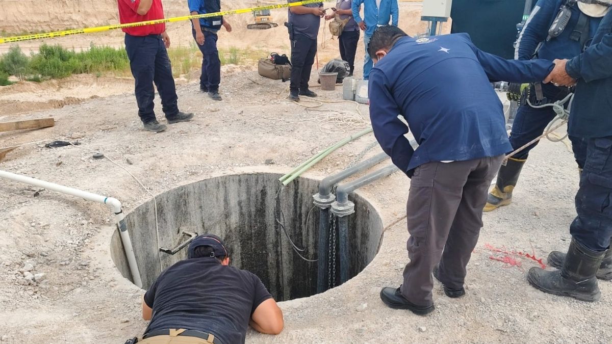 Pozo en el que murió un hombre en el Parque Industrial Centenario