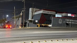 Instalaciones de la Secretaría de Seguridad Pública de García